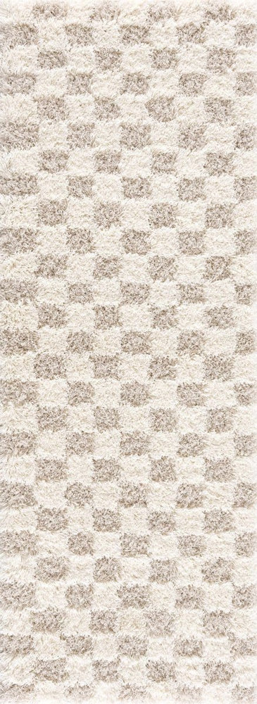 
                      
                        Hauteloom Atira Light Brown Checkered Area Rug - lily & onyx
                      
                    