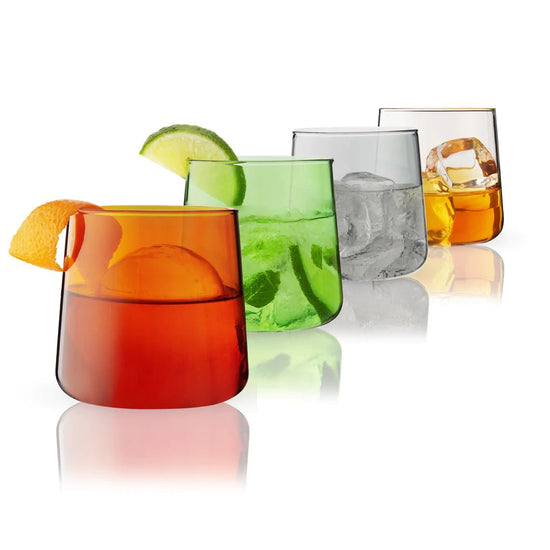 Load image into Gallery viewer, Viski Aurora Cocktail Tumblers, Set of 4 - lily &amp;amp; onyx
