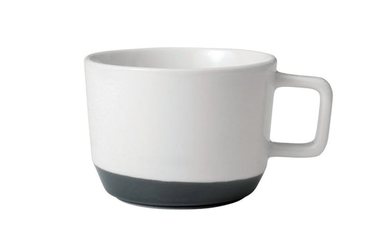 Libbey Austin Large Porcelain Coffee Mug, 17.5 oz, Basalt Blue - Set of 4 - lily & onyx