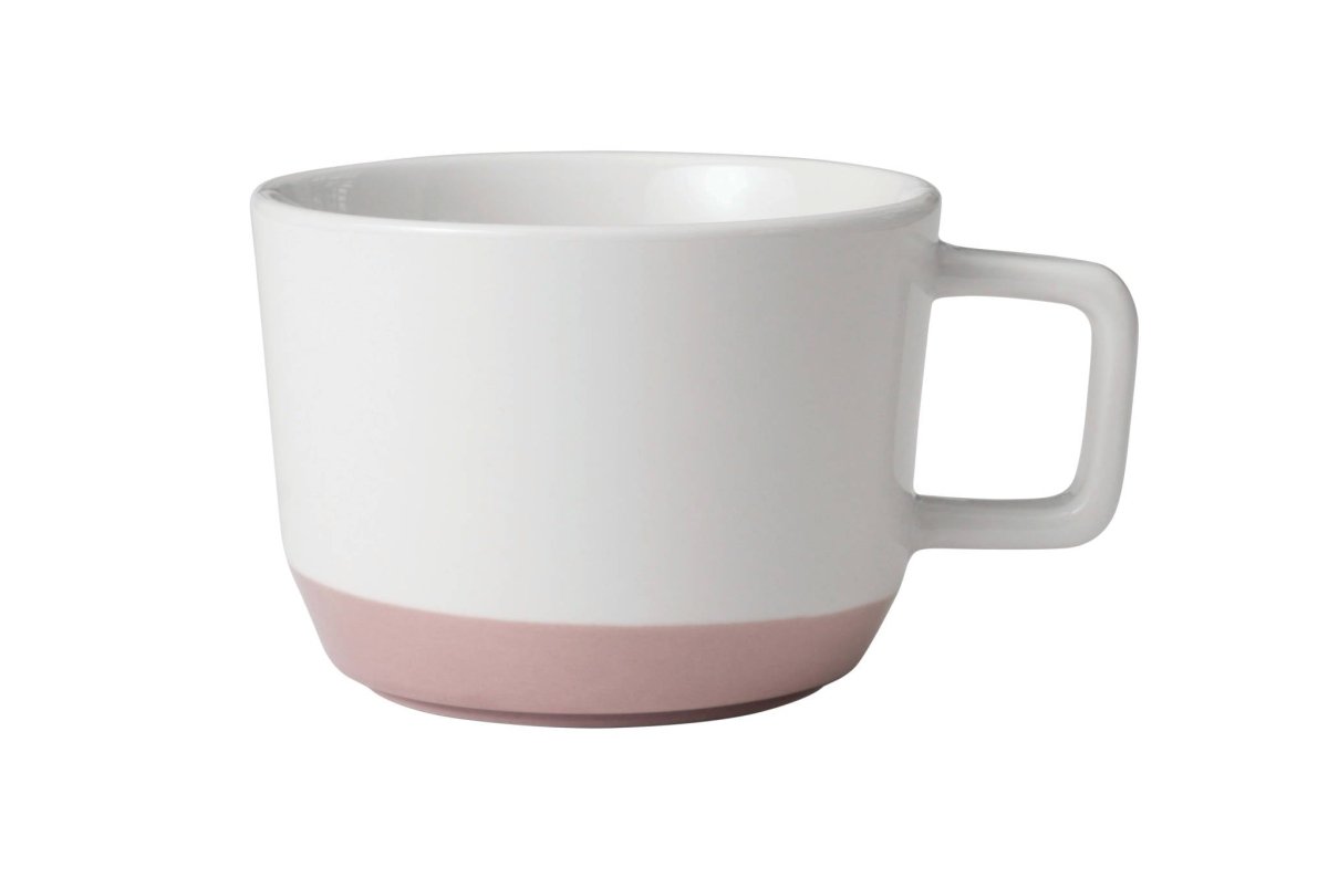 Libbey Austin Large Porcelain Coffee Mug, 17.5 oz, Himalayan Salt Pink - Set of 4 - lily & onyx