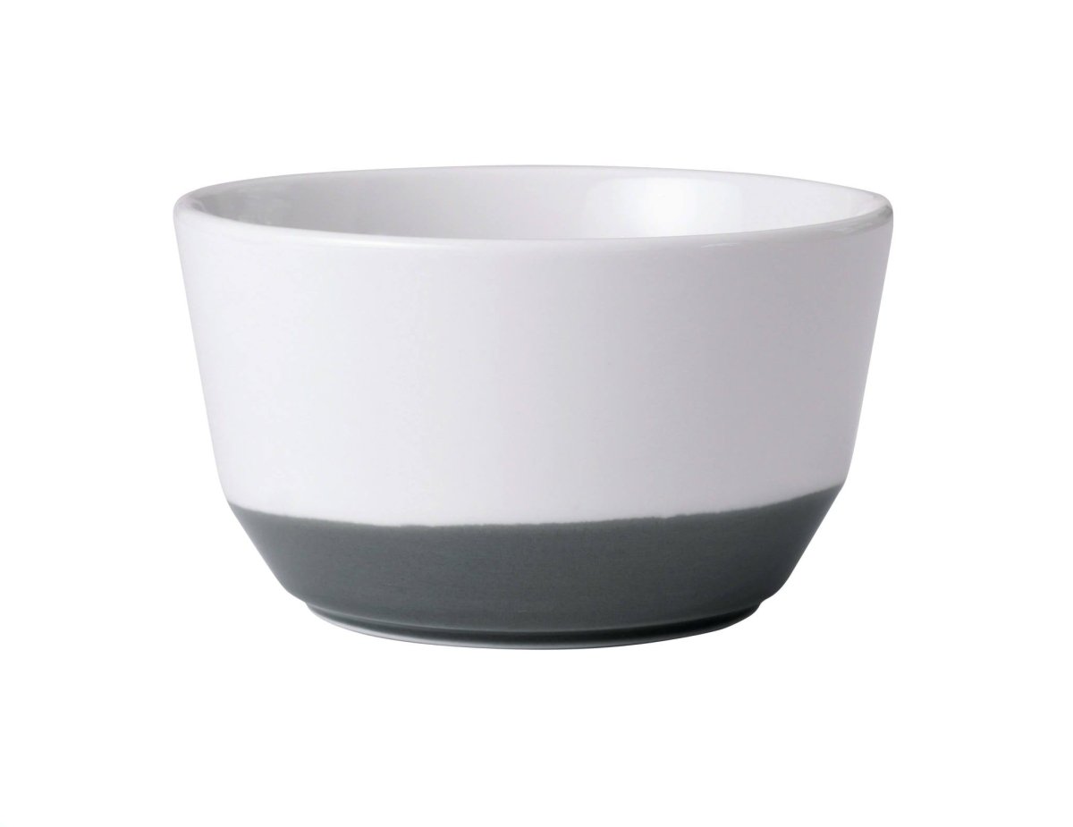 Libbey Austin Porcelain Soup Salad Bowl, 28 oz, Basalt Blue - Set of 4 - lily & onyx