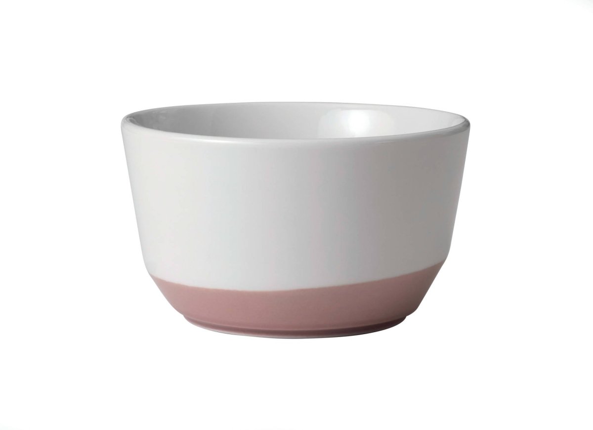Libbey Austin Porcelain Soup Salad Bowl, 28 oz, Himalayan Salt Pink - Set of 4 - lily & onyx
