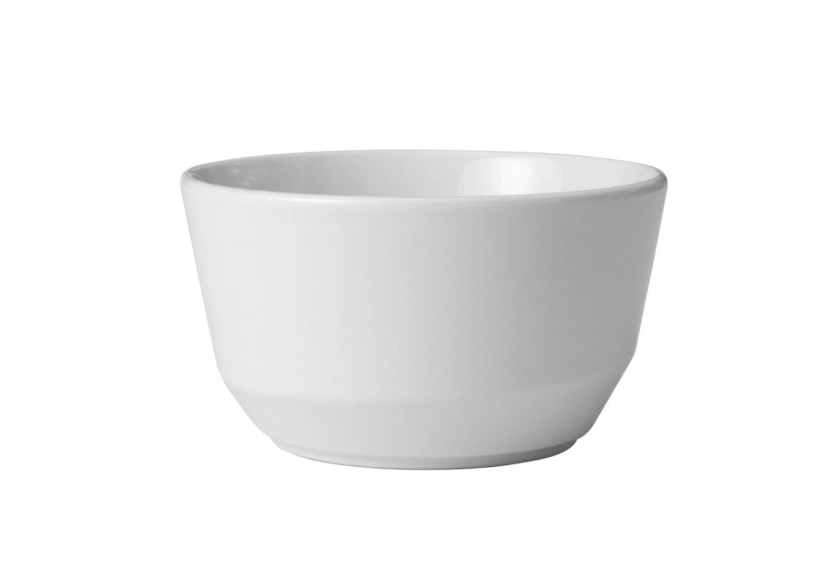 Libbey Austin Porcelain Soup Salad Bowl, 28 oz, White - Set of 4 - lily & onyx
