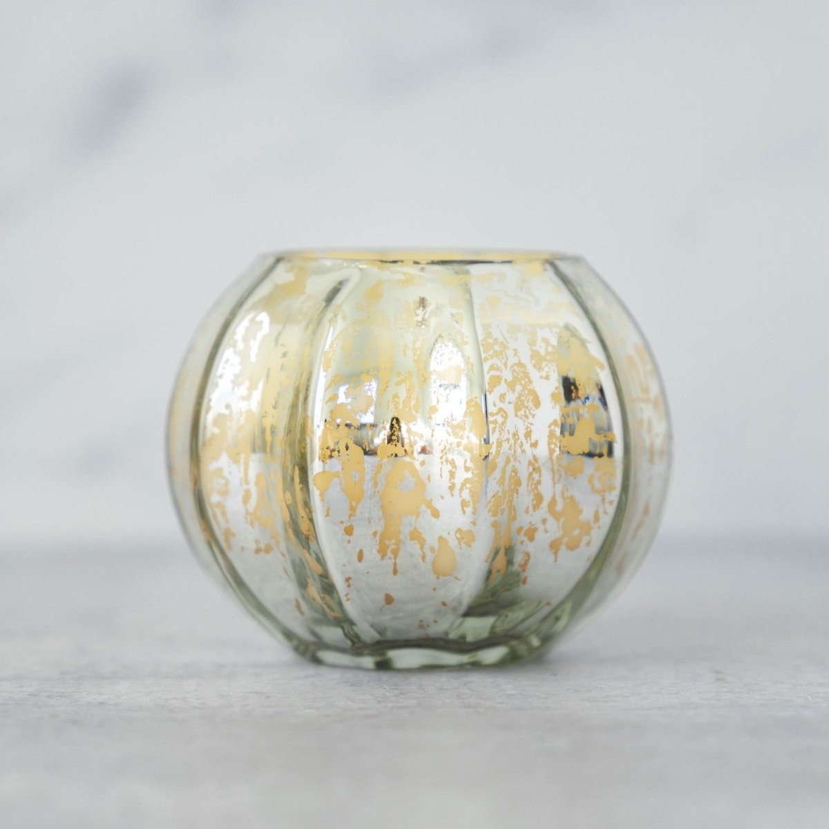 ILLUME Autumn Sage Mercury Pumpkin Glass Candle | Sage, Clay & Juniper - lily & onyx