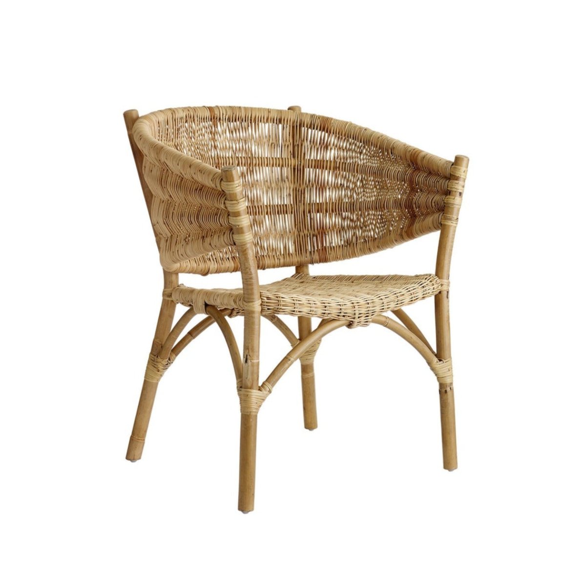 Load image into Gallery viewer, texxture Avello Natural Rattan Arm Chair - lily &amp;amp; onyx
