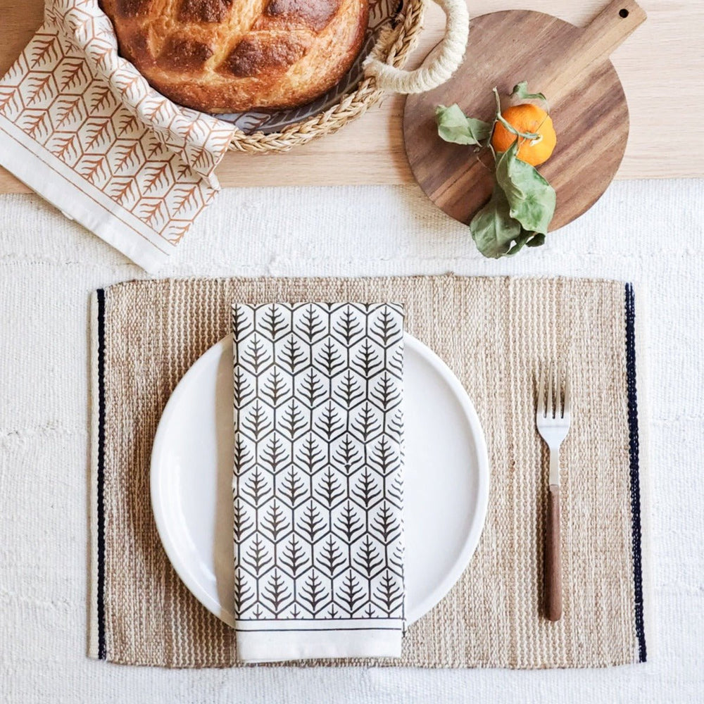 
                      
                        KORISSA Aya Jute Cotton Placemat, Set of 4 - lily & onyx
                      
                    