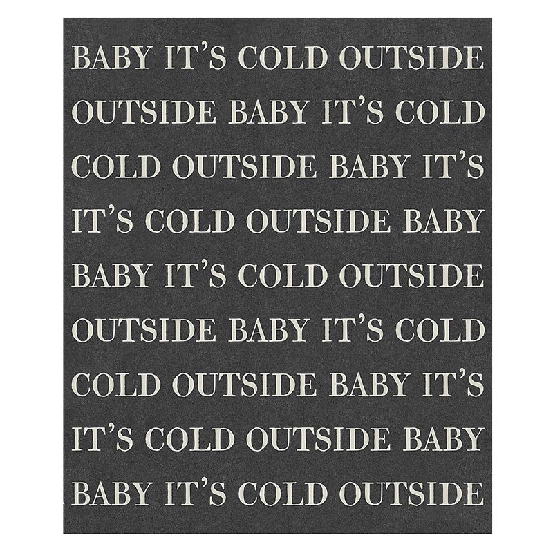 Santa Barbara Design Studio 'Baby It's Cold Outside' Cotton Throw Blanket - lily & onyx