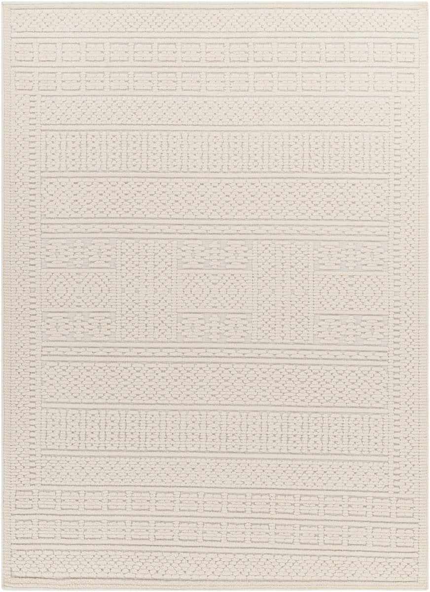 Hauteloom Bahar Cream Washable Area Rug - lily & onyx