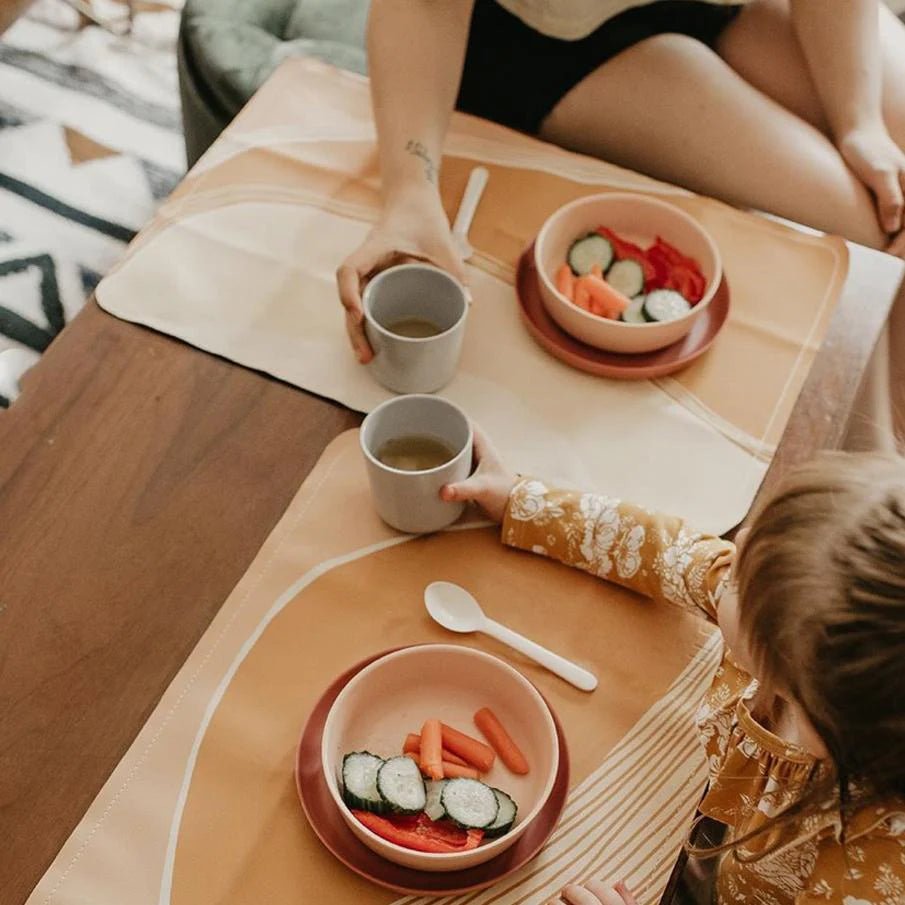 EKOBO Bamboo Kids Dinner Set - Aki - lily & onyx