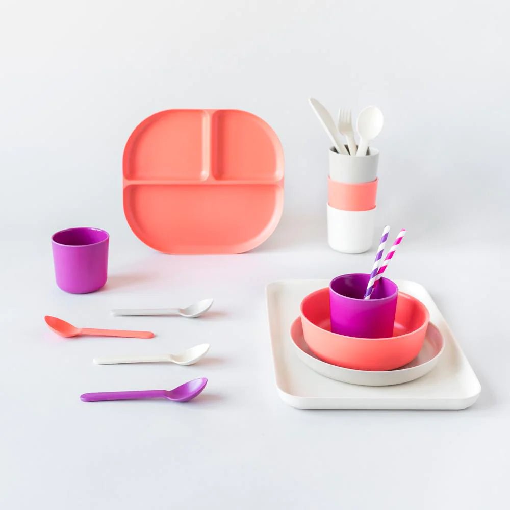 EKOBO Bamboo Kids Dinner Set - Mai - lily & onyx