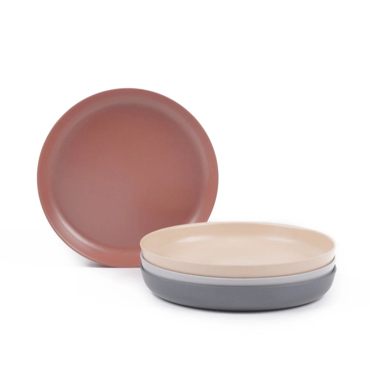 EKOBO Bamboo Kids Plate Set - Scandi - lily & onyx