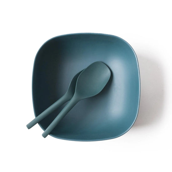 EKOBO Bamboo Large Salad Bowl - Blue Abyss - lily & onyx