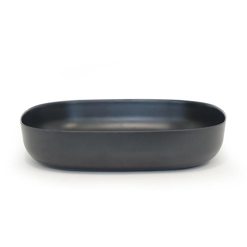 EKOBO Bamboo Large Serving Dish - Black - lily & onyx