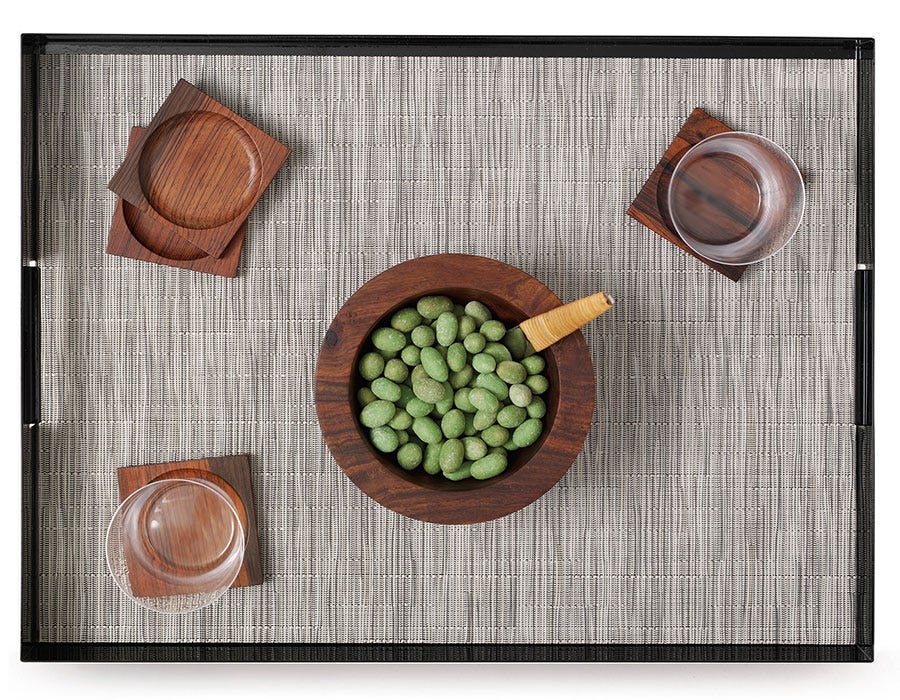 
                      
                        Chilewich Bamboo Rectangular Placemat - lily & onyx
                      
                    