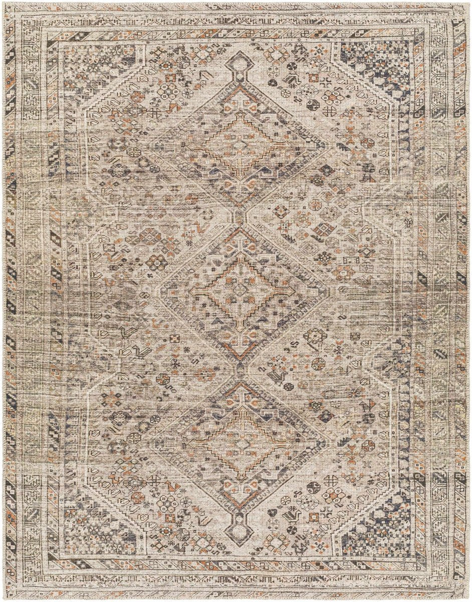 Hauteloom Barny Beige Washable Area Rug - lily & onyx