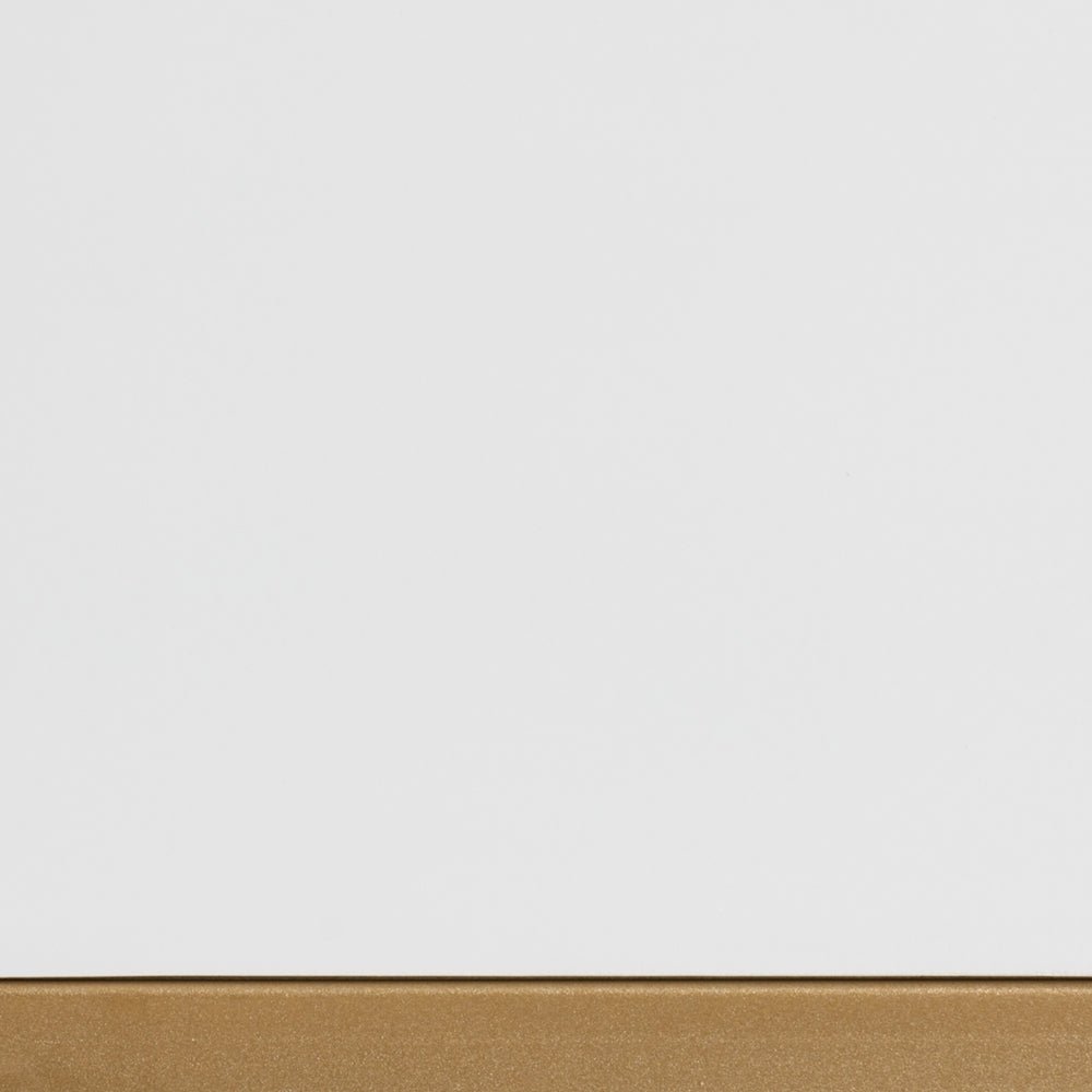 
                      
                        Baxton Studio Beagan Modern And Contemporary White Finished Wood And Gold Metal 2 Drawer Console Table - lily & onyx
                      
                    