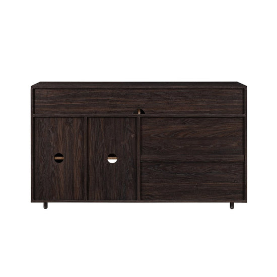 Walker Edison Beckett 52" Contemporary Storage Sideboard - lily & onyx