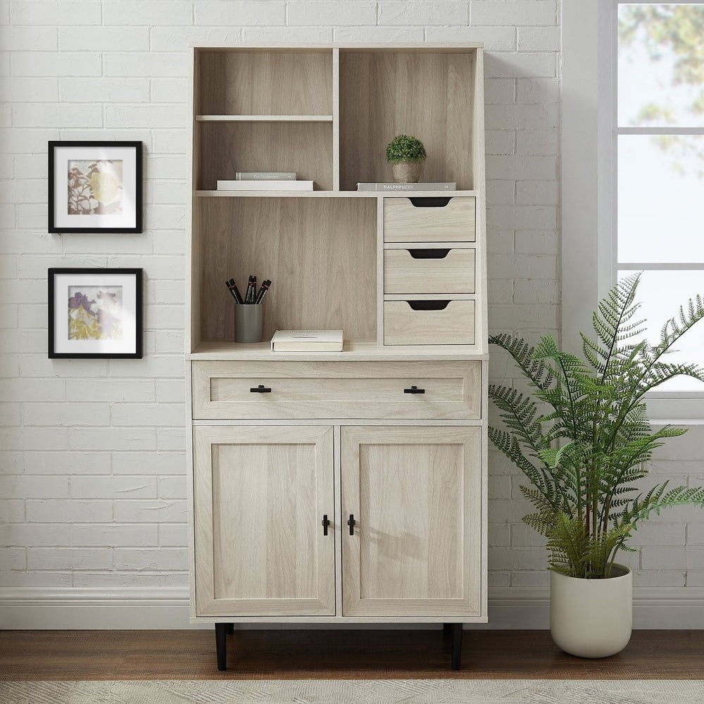 
                      
                        Walker Edison Belfast Storage Desk and Hutch - lily & onyx
                      
                    