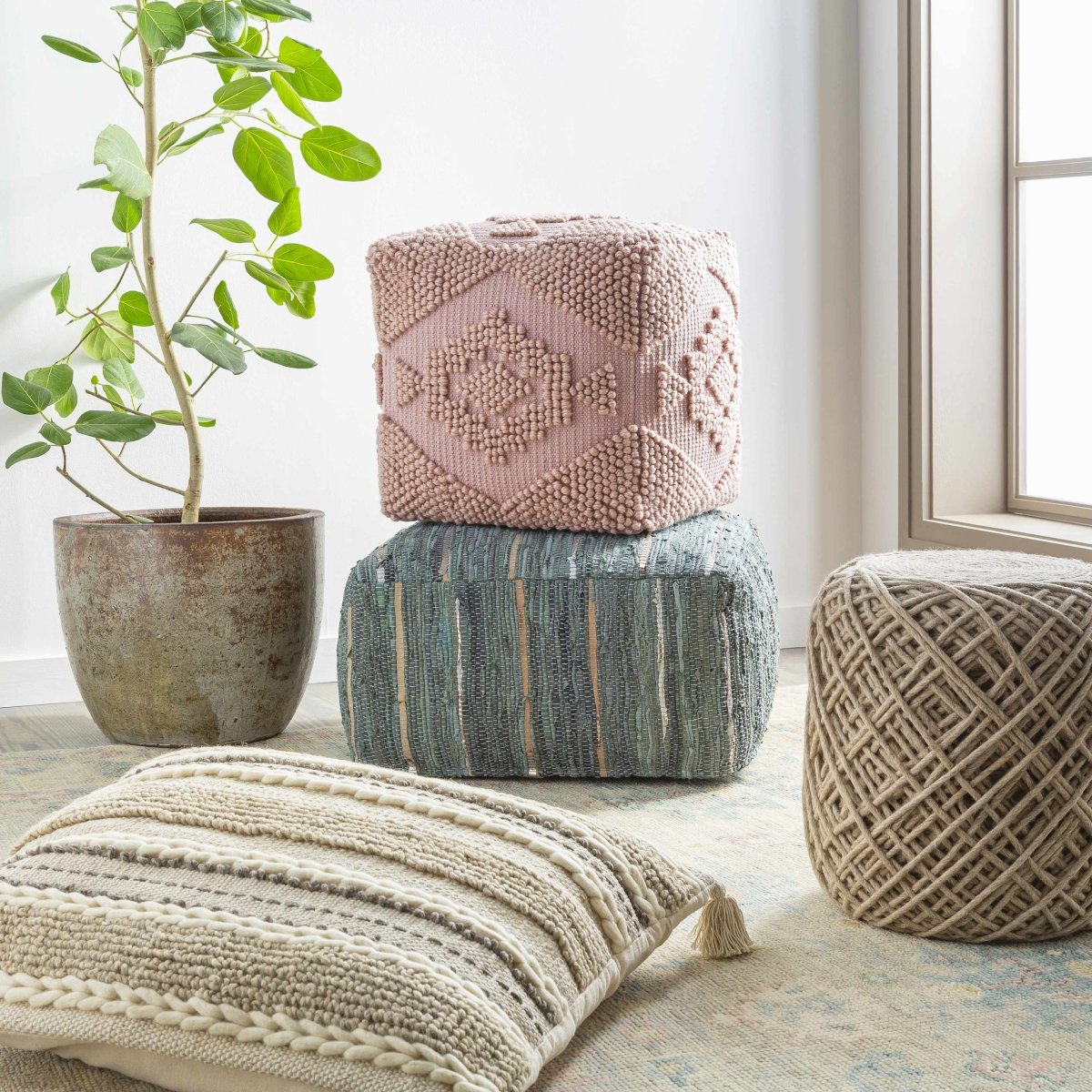 Hauteloom Bellingen Pouf - lily & onyx