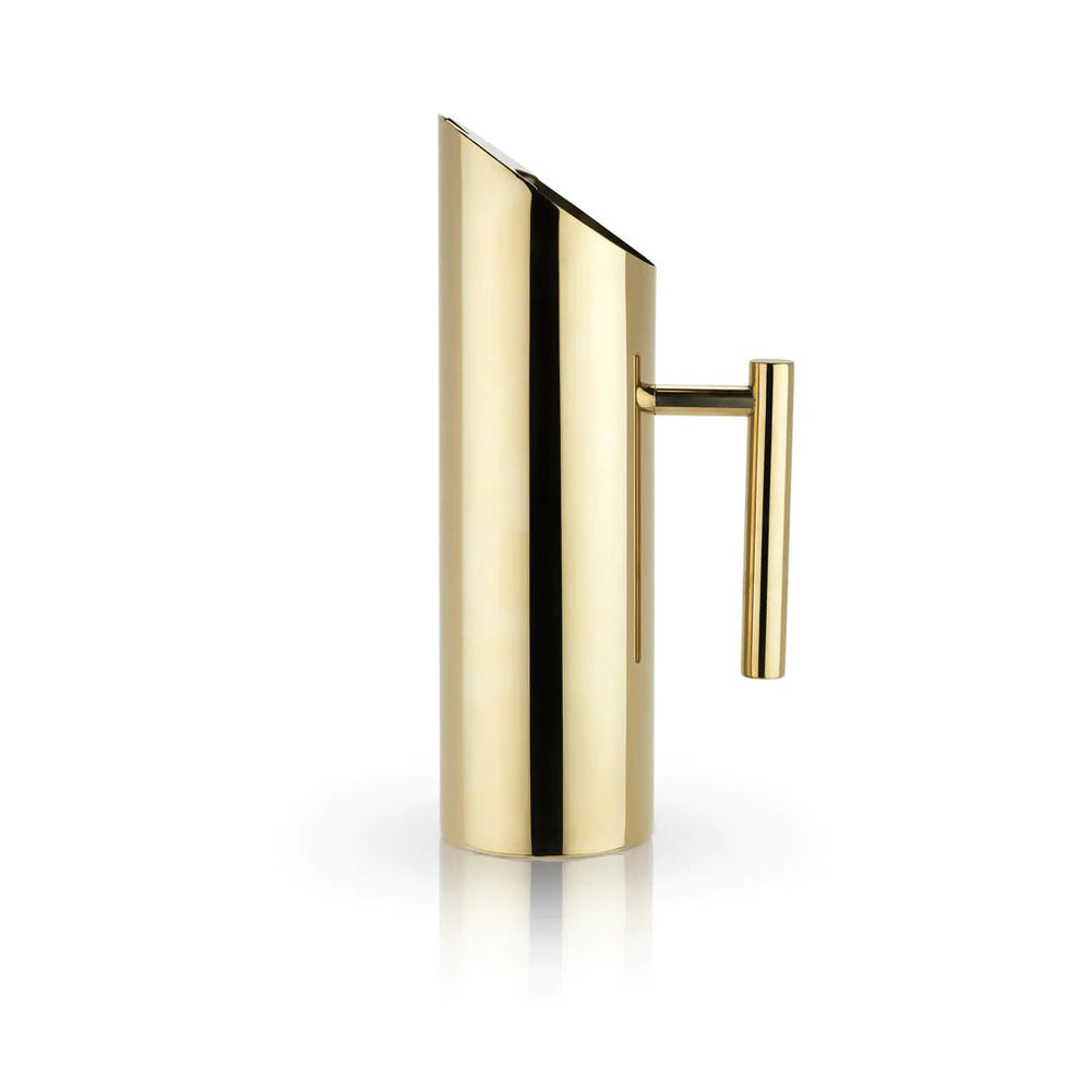 Viski Belmont Modern Gold Pitcher, 46 Oz - lily & onyx