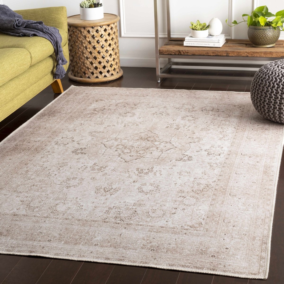 Hauteloom Bethany Washable Area Rug - lily & onyx