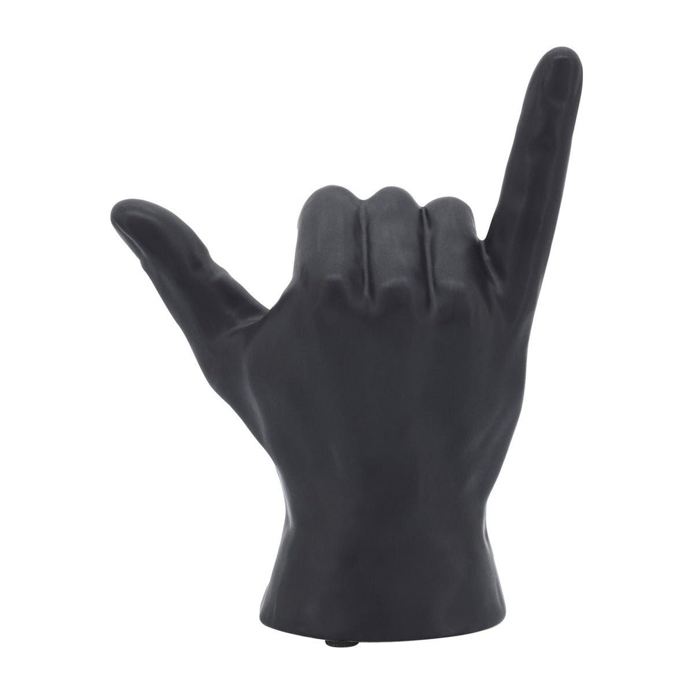 
                      
                        Sagebrook Home Black Hang Loose Ceramic Hand Figurine, 7" - lily & onyx
                      
                    