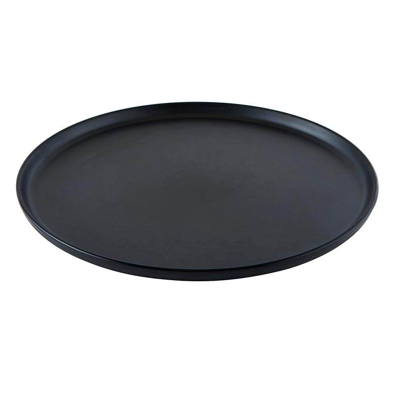 Load image into Gallery viewer, Santa Barbara Design Studio Black Melamine Plate, Set of 2 - lily &amp;amp; onyx
