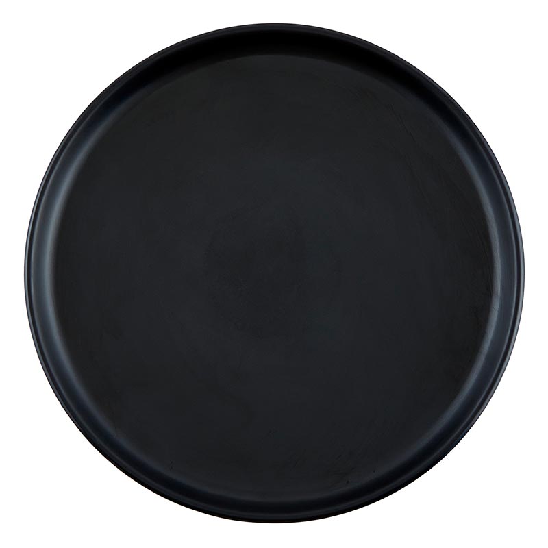 Santa Barbara Design Studio Black Melamine Plate, Set of 2 - lily & onyx