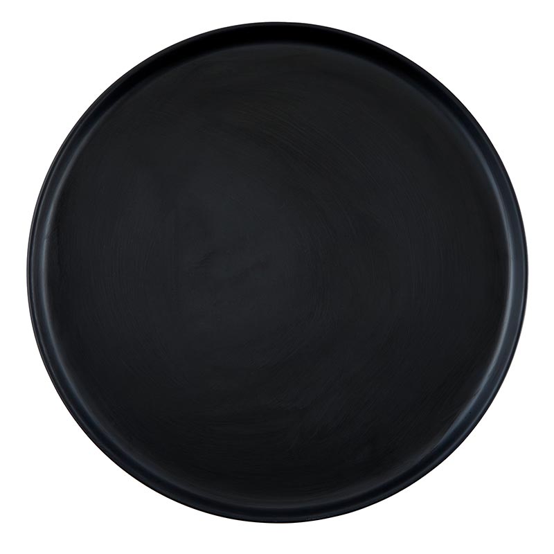 Santa Barbara Design Studio Black Melamine Plate, Set of 2 - lily & onyx