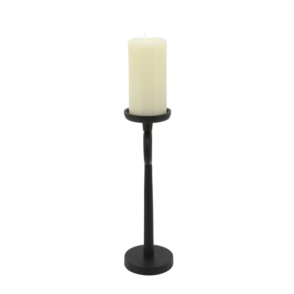 
                      
                        lily & onyx Black Metal Candle Holder with Circle Design - lily & onyx
                      
                    
