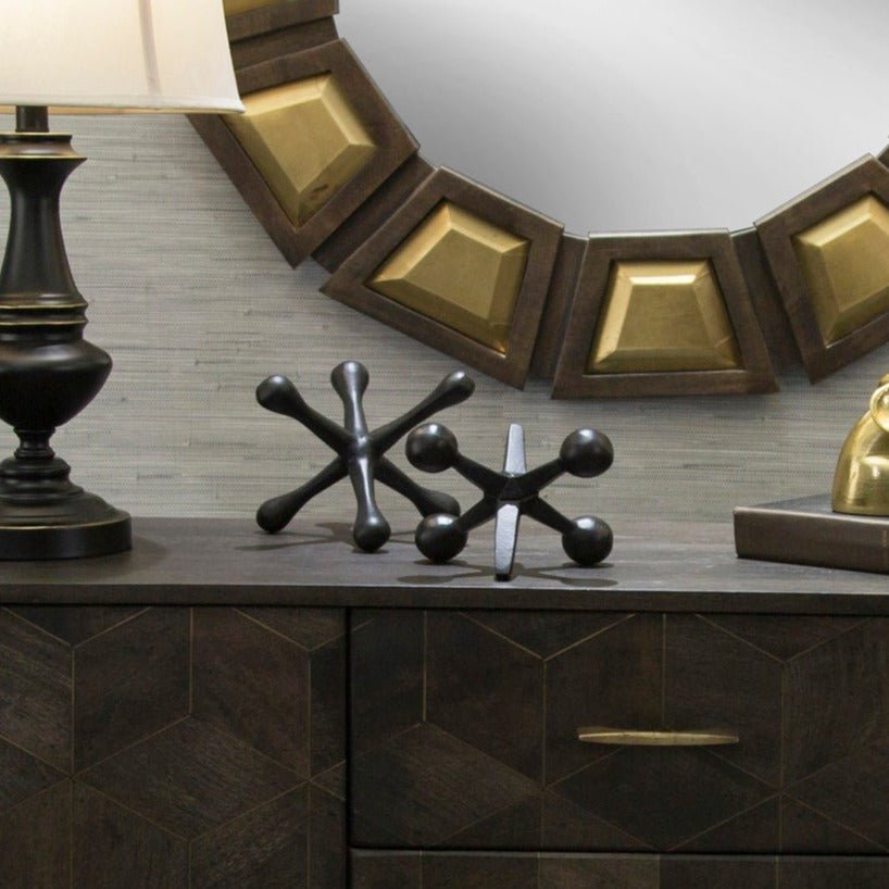 Sagebrook Home Black Metal Jack Decorative Accent, 5"