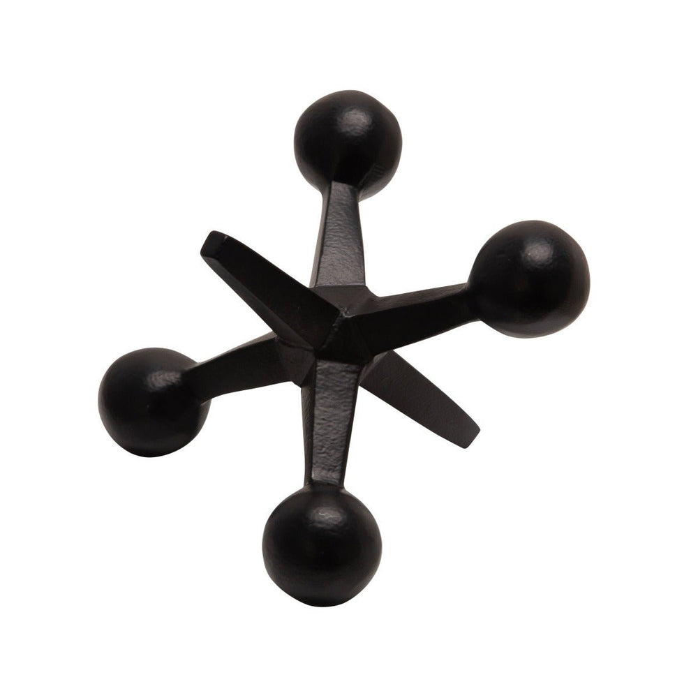 Sagebrook Home Black Metal Jack Decorative Accent, 5"