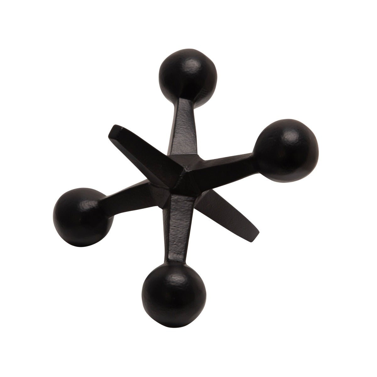 Sagebrook Home Black Metal Jack Decorative Accent, 5"