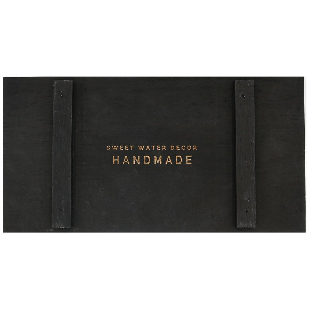
                      
                        Sweet Water Decor Black Rectangular Wood Tray - lily & onyx
                      
                    