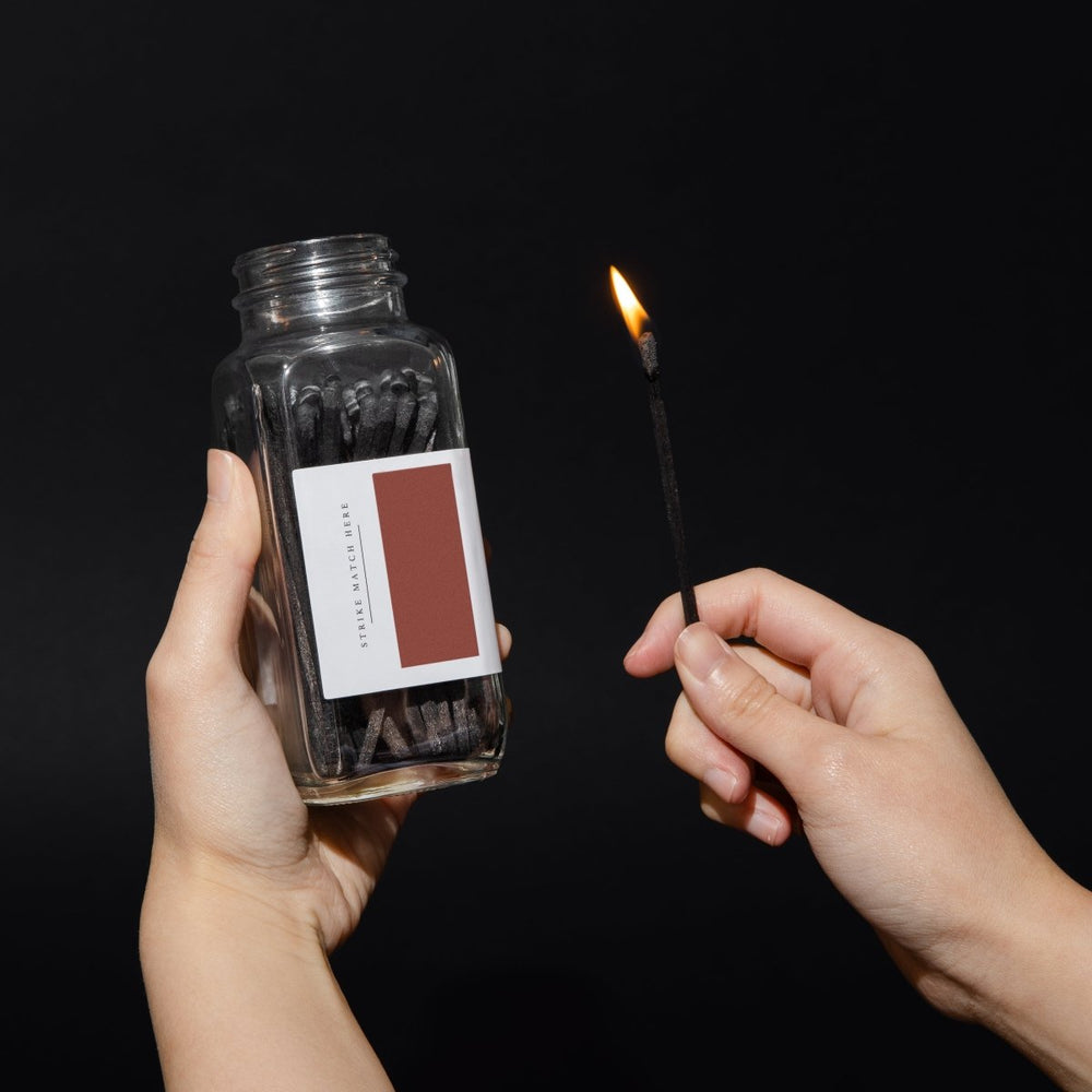 
                      
                        Sweet Water Decor Black Safety Matches - 60 Count, 3.75" - lily & onyx
                      
                    