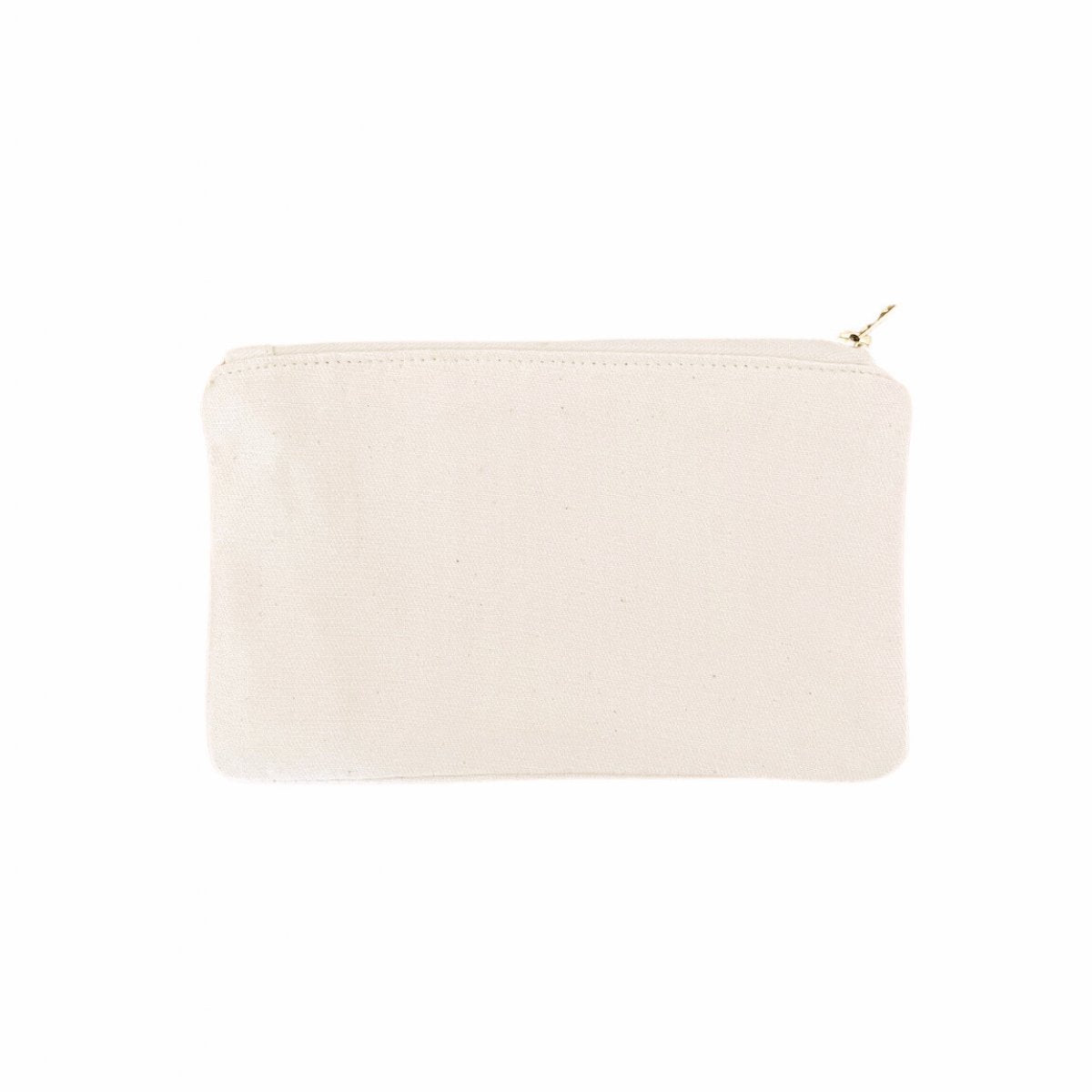 Imani Collective Blank Canvas Pouch with Brass Zipper - lily & onyx