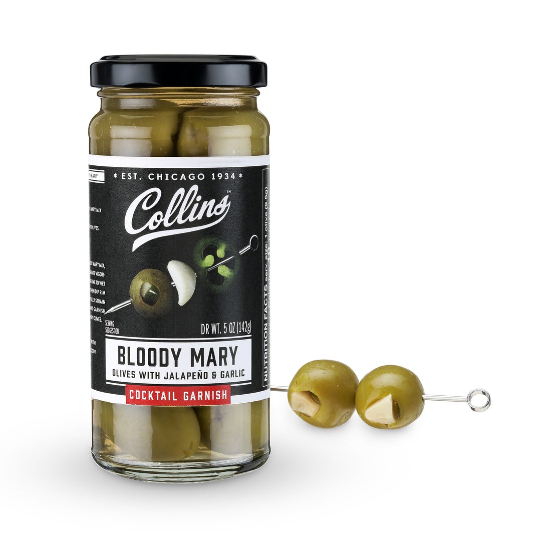 Collins Bloody Mary Olives, 5 Oz - lily & onyx