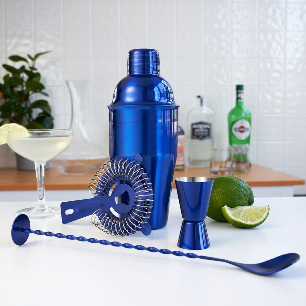 
                      
                        TRUE Blue 4 Piece Barware Set - lily & onyx
                      
                    
