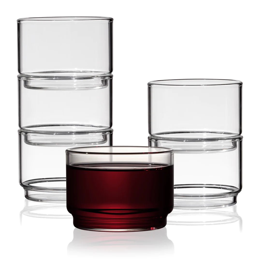 Viski Bodega Glasses, Set of 6 - lily & onyx