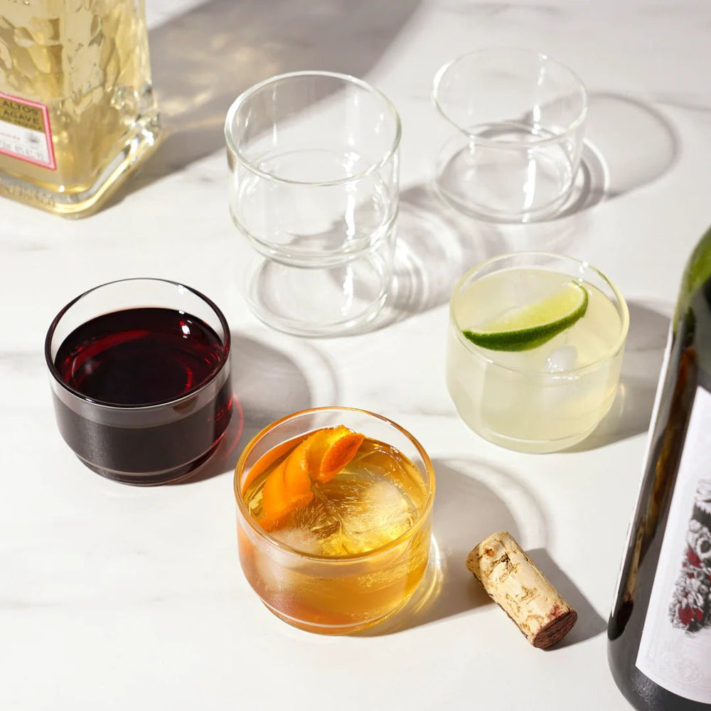 
                      
                        Viski Bodega Glasses, Set of 6 - lily & onyx
                      
                    