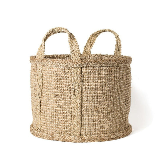 KORISSA Bono Basket, Natural - lily & onyx