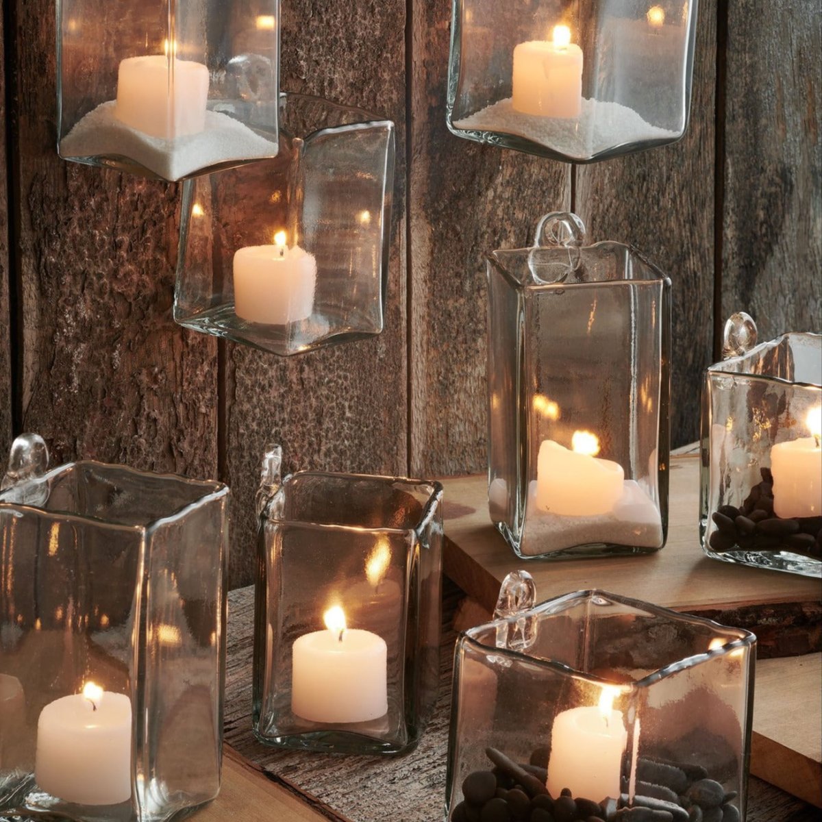 lily & onyx Bowery™ Wall Mountable Glass Candleholder & Vase - lily & onyx