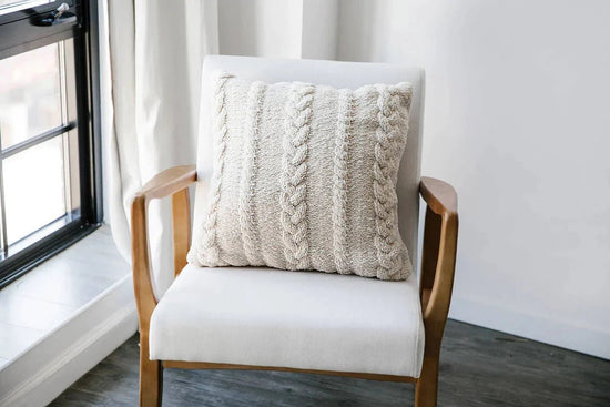 Sunday Citizen Braided Throw Pillow - lily & onyx