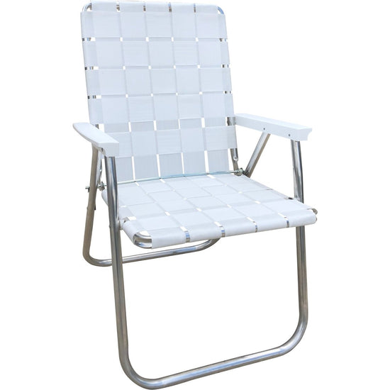 Lawn Chair USA Bright White Classic Lawn Chair - lily & onyx