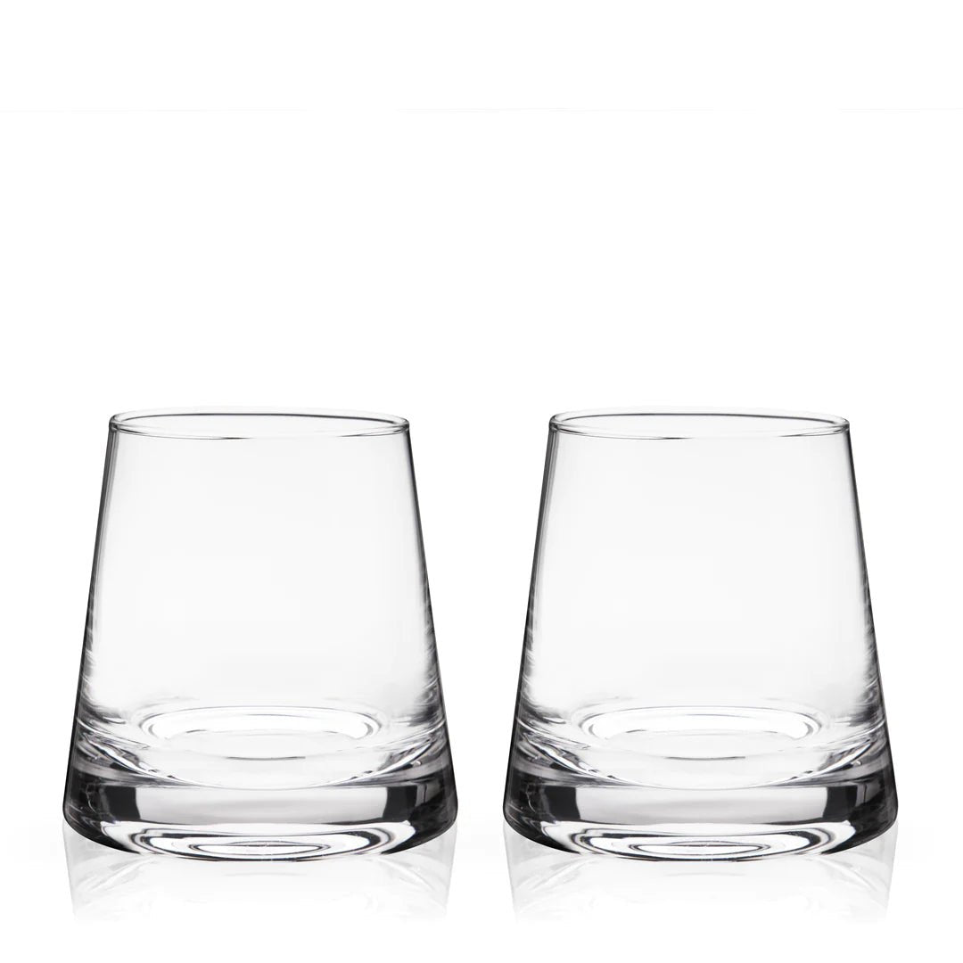 Viski Burke Whiskey Glasses, Set of 2 - lily & onyx