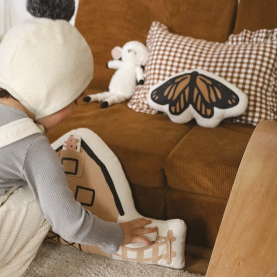 Load image into Gallery viewer, Imani Collective Butterfly Pillow - lily &amp;amp; onyx
