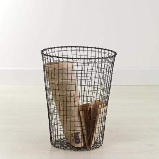 texxture Cabo™ Woven Wire Wastecan
