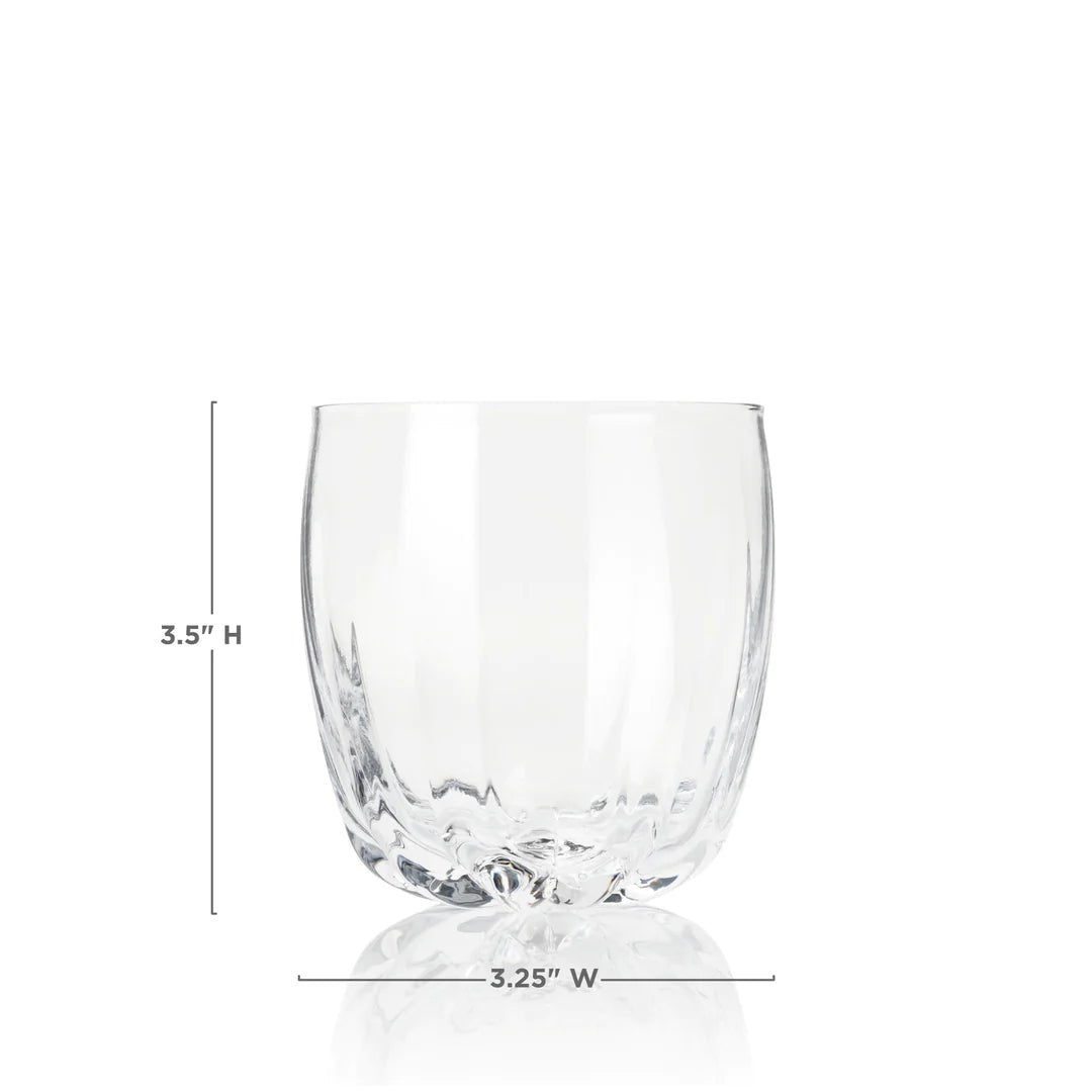 Load image into Gallery viewer, Viski Cactus Crystal Tumblers, Set of 2 - lily &amp;amp; onyx
