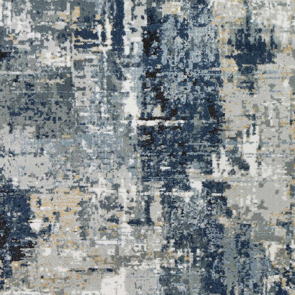 
                      
                        Hauteloom Campsall Gray & Blue Abstract Area Rug - lily & onyx
                      
                    