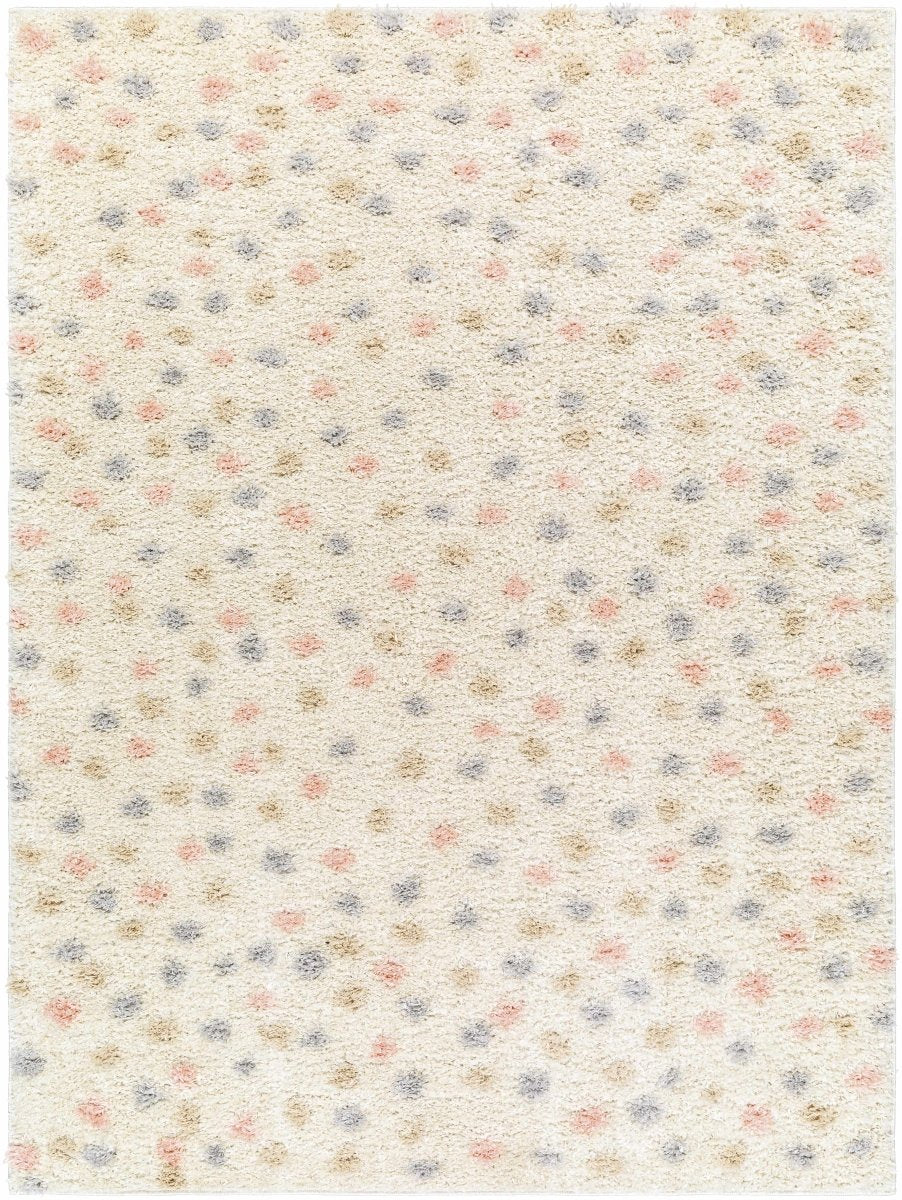 Hauteloom Cansu Pink & Cream Area Rug - lily & onyx